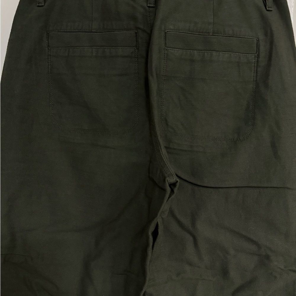 J.Crew Women’s Pants Style BT131 FA23 | Size P6 | 100% Cotton | Army Green | NWT - Picture 7 of 16